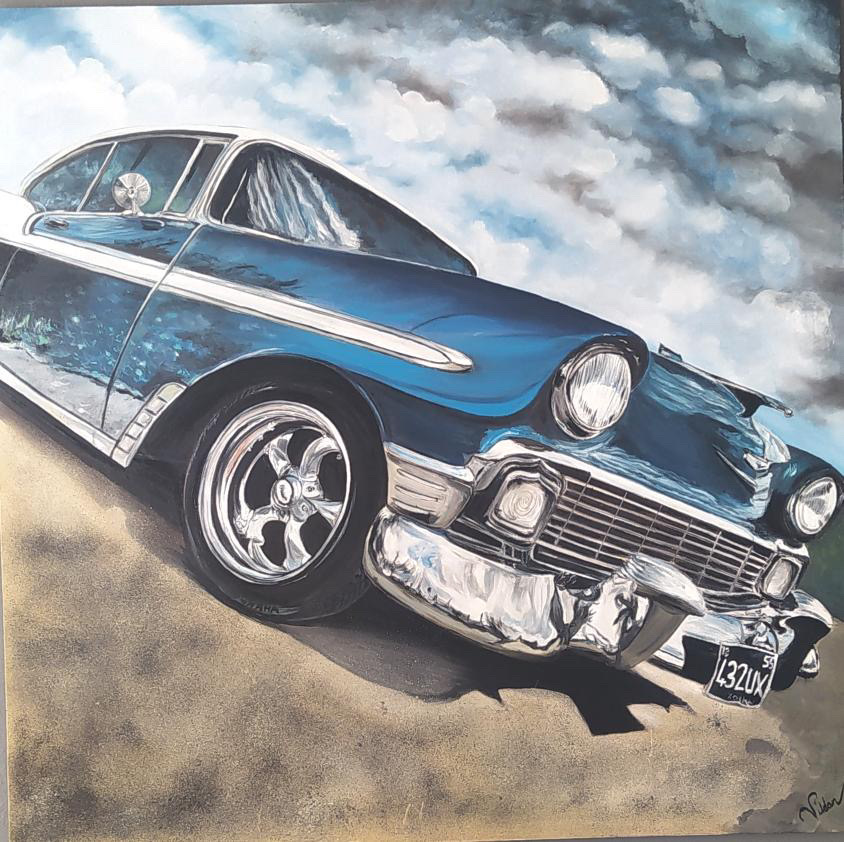 Mavi Chevrolet - Görsel 1
