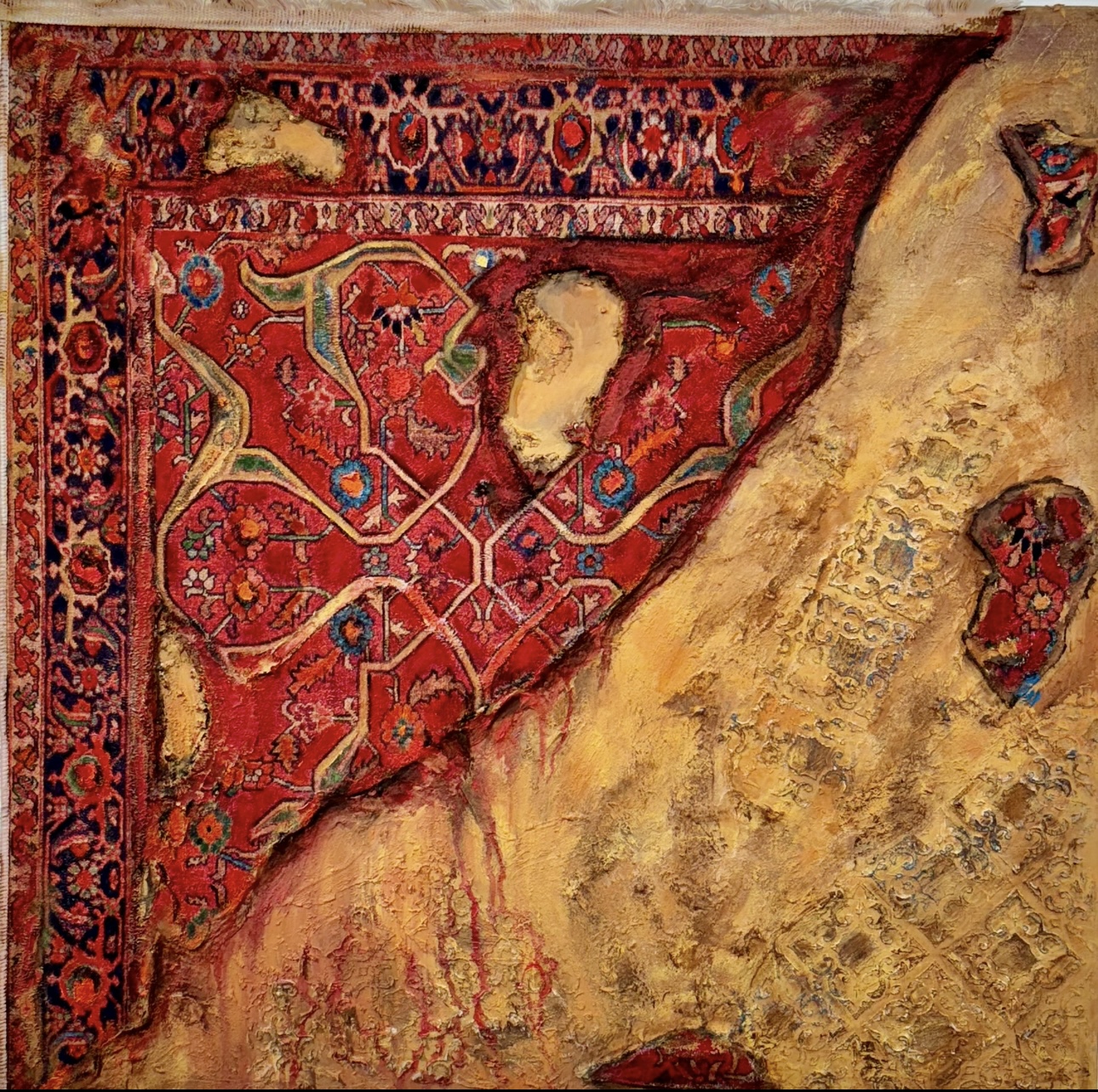 Yanan halı kalan iz - Görsel 1